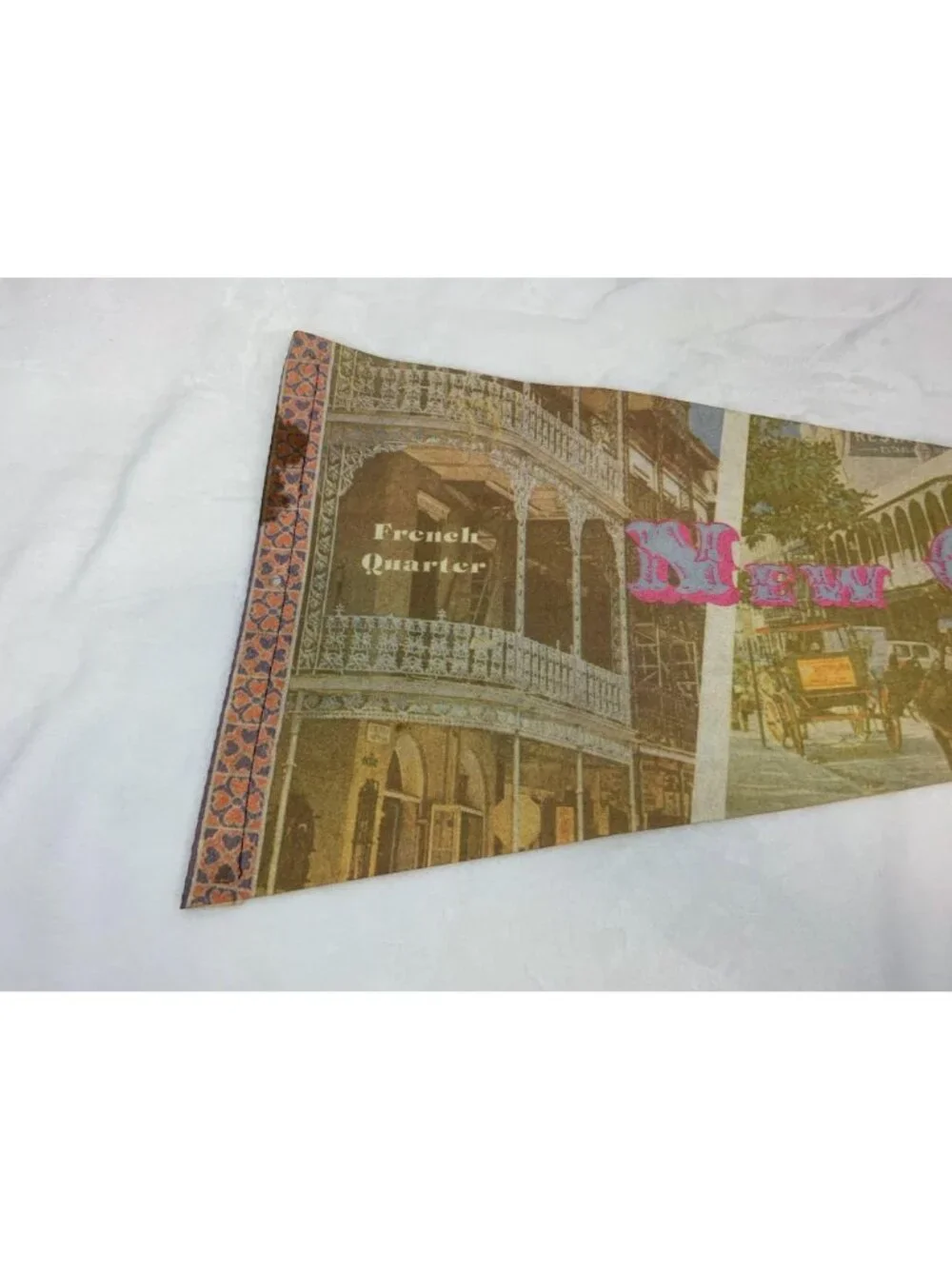 Vintage New Orleans Louisiana pennant